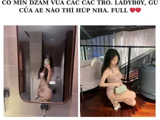 Cô MIN DÂM và các cậu học trò may mắn. Danh cho anh em nào thích Gu Ladyboy